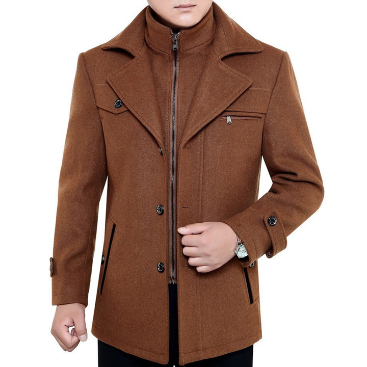 Naadmaastricht | Elegante herenmantel – DARIO