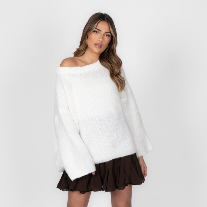Naadmaastricht | Ultra-Zachte Off-Shoulder Knit