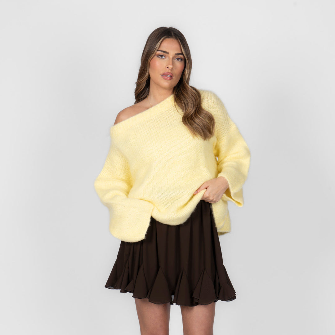 Naadmaastricht | Ultra-Zachte Off-Shoulder Knit