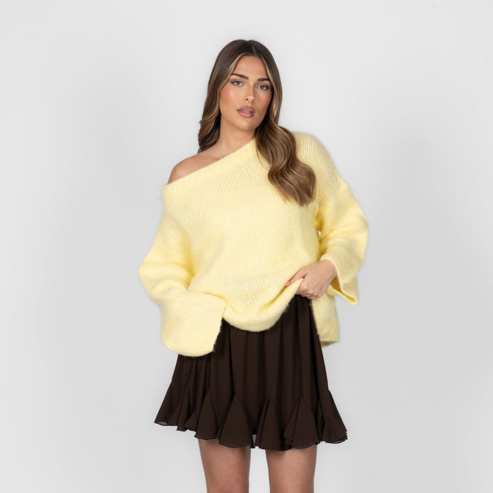 Naadmaastricht | Ultra-Zachte Off-Shoulder Knit