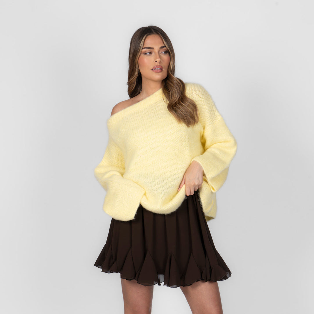 Naadmaastricht | Ultra-Zachte Off-Shoulder Knit