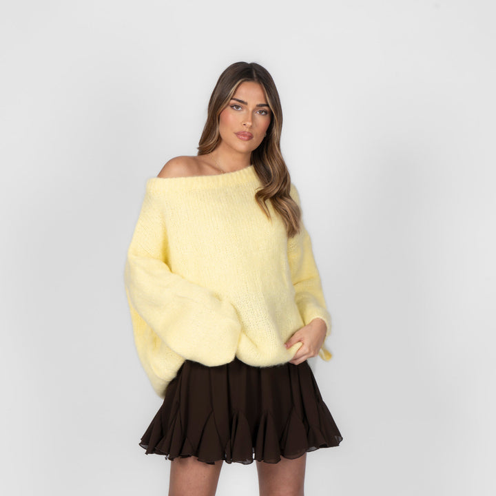 Naadmaastricht | Ultra-Zachte Off-Shoulder Knit