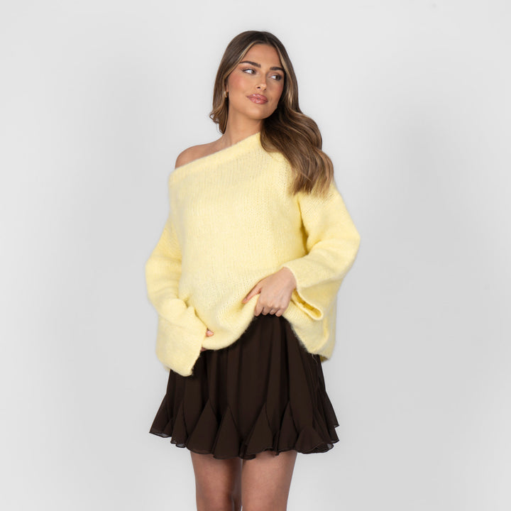 Naadmaastricht | Ultra-Zachte Off-Shoulder Knit