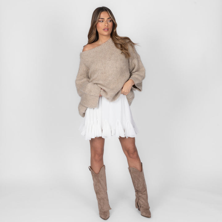 Naadmaastricht | Ultra-Zachte Off-Shoulder Knit