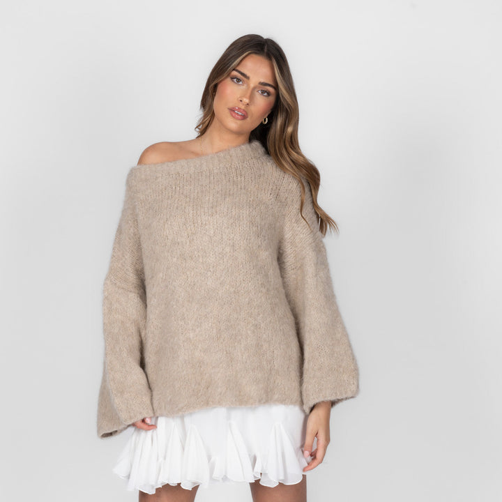 Naadmaastricht | Ultra-Zachte Off-Shoulder Knit