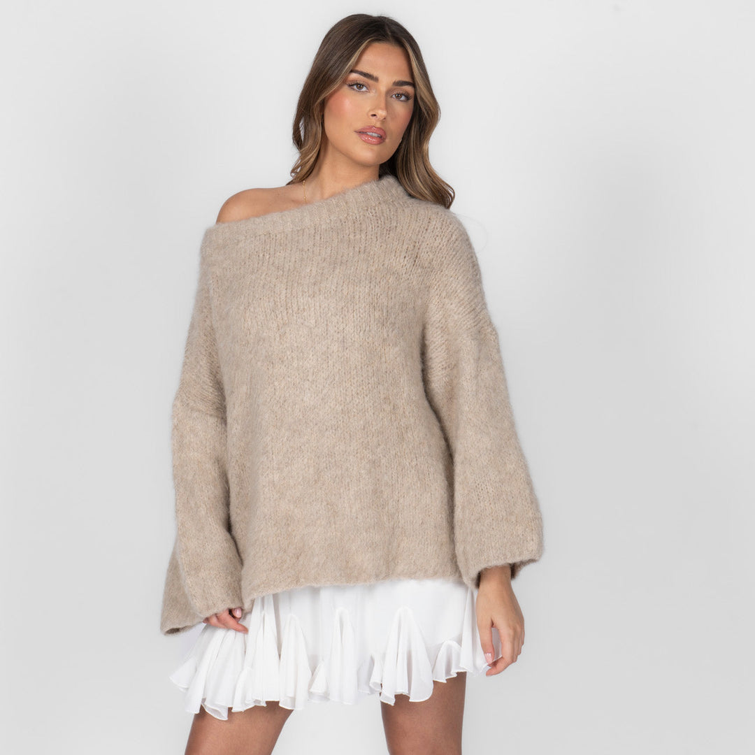 Naadmaastricht | Ultra-Zachte Off-Shoulder Knit
