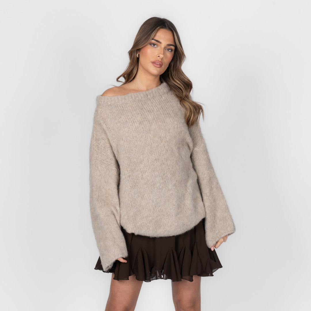 Naadmaastricht | Ultra-Zachte Off-Shoulder Knit