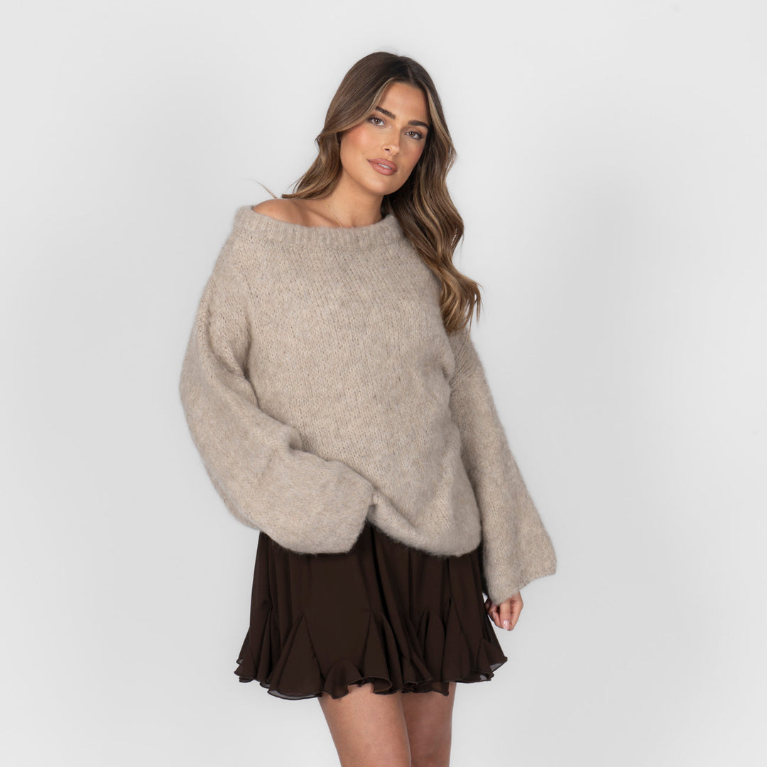 Naadmaastricht | Ultra-Zachte Off-Shoulder Knit
