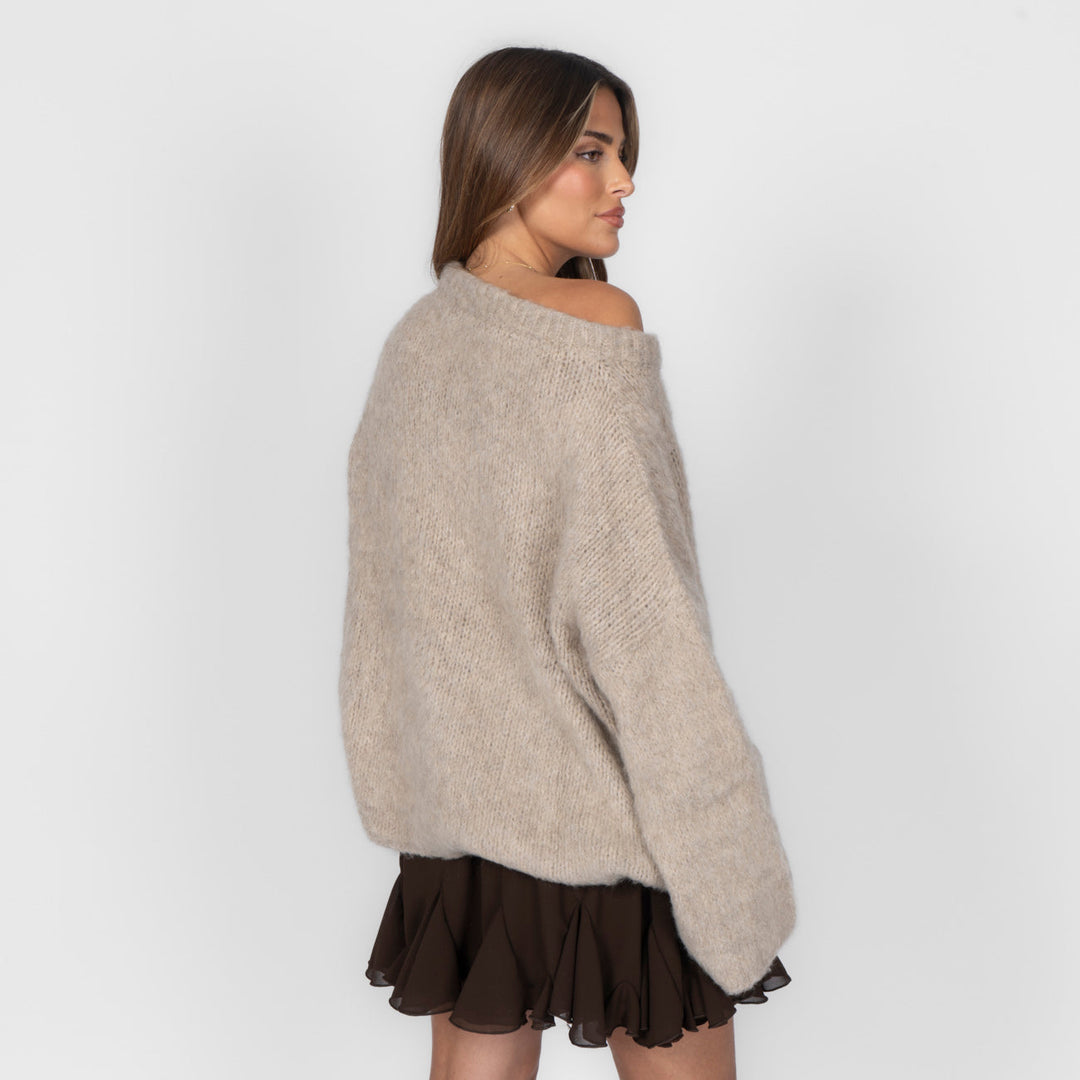 Naadmaastricht | Ultra-Zachte Off-Shoulder Knit