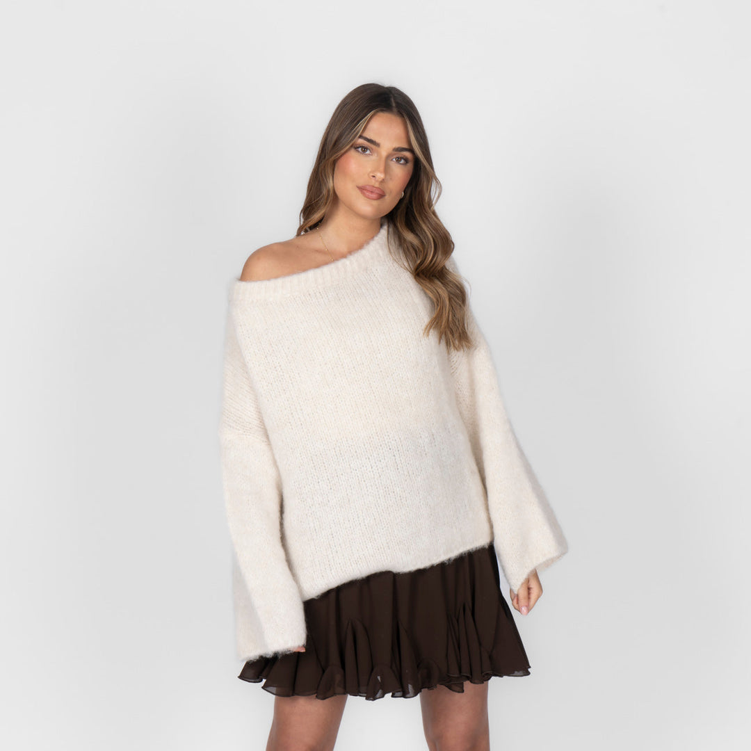 Naadmaastricht | Ultra-Zachte Off-Shoulder Knit