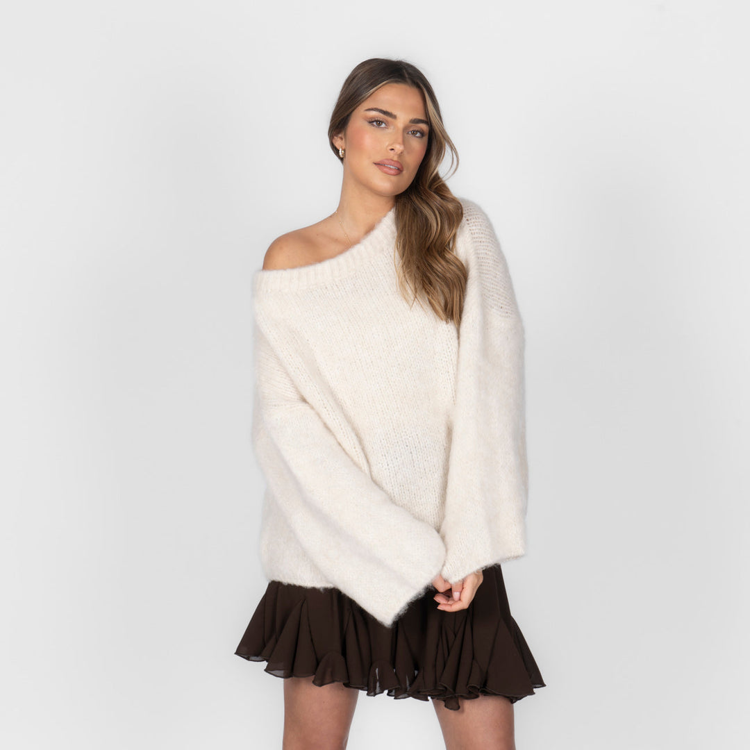Naadmaastricht | Ultra-Zachte Off-Shoulder Knit