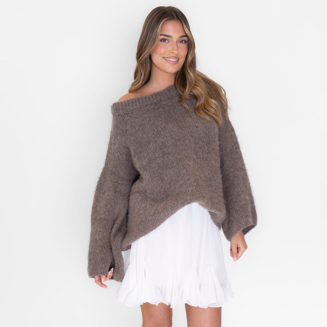 Naadmaastricht | Ultra-Zachte Off-Shoulder Knit