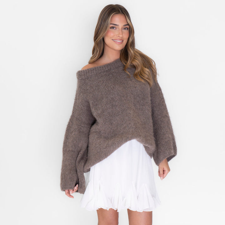 Naadmaastricht | Ultra-Zachte Off-Shoulder Knit