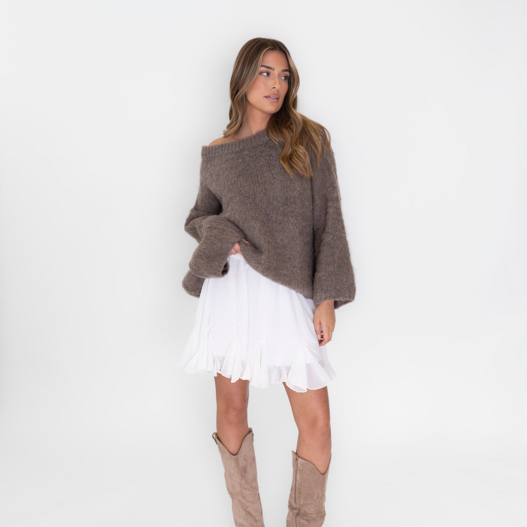 Naadmaastricht | Ultra-Zachte Off-Shoulder Knit