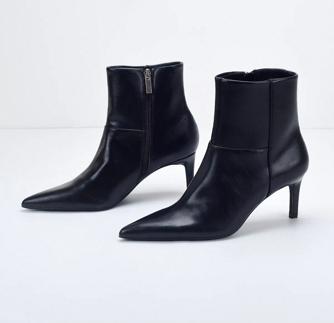 Naadmaastricht | Enkellaarsje met Kantdetails & Zijsrits