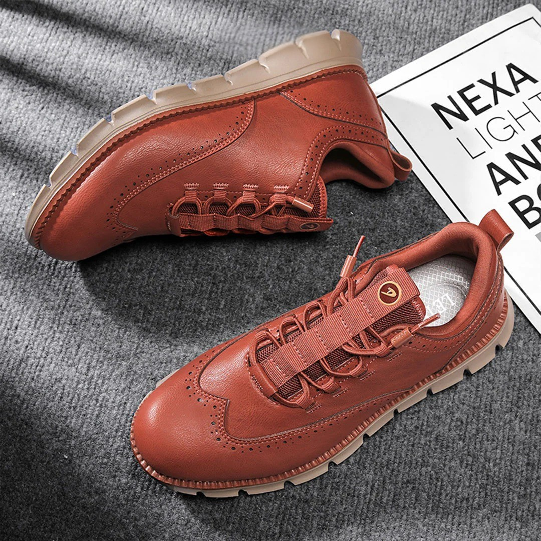 Naadmaastricht | Elegante Italiaanse Leren Schoenen Portland