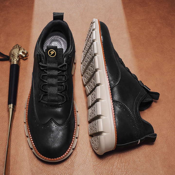 Naadmaastricht | Elegante Italiaanse Leren Schoenen Portland