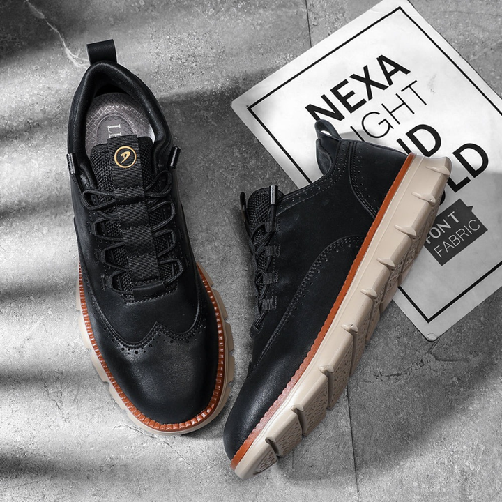 Naadmaastricht | Elegante Italiaanse Leren Schoenen Portland