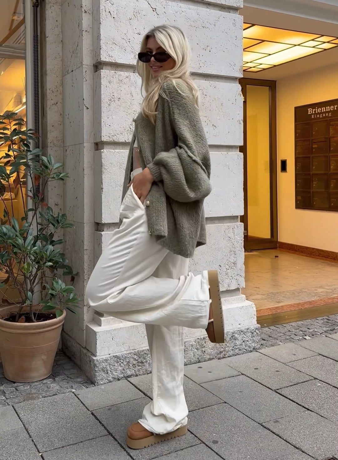 Naadmaastricht | Oversized cardigan