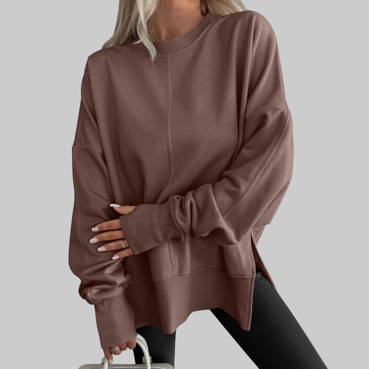 Naadmaastricht | Malina Comfortabel Oversized Lange Mouwen Sweatshirt