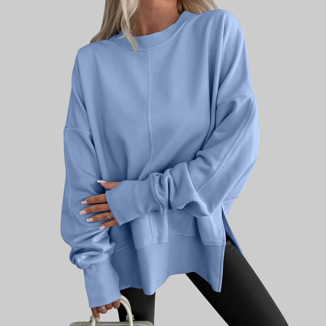 Naadmaastricht | Malina Comfortabel Oversized Lange Mouwen Sweatshirt