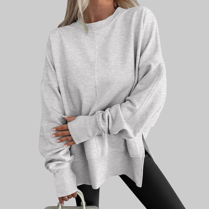 Naadmaastricht | Malina Comfortabel Oversized Lange Mouwen Sweatshirt