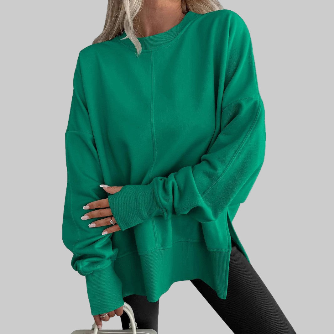 Naadmaastricht | Malina Comfortabel Oversized Lange Mouwen Sweatshirt