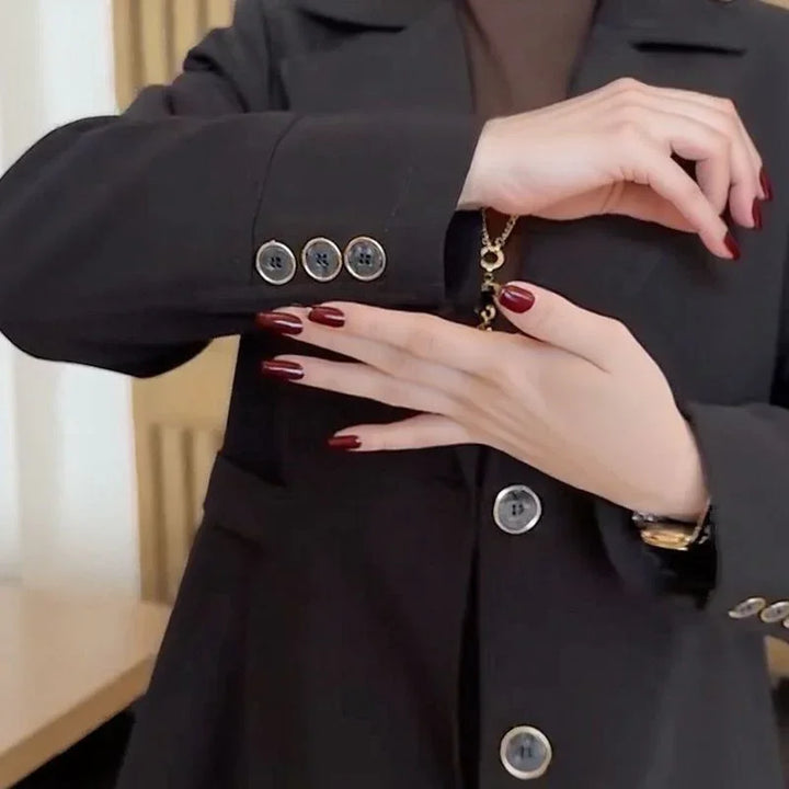 Naadmaastricht | Mantel met satijnen voering