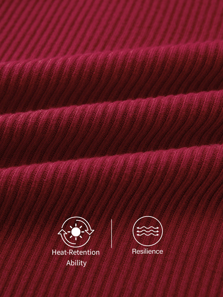 Naadmaastricht | Geribd Brami-Top met Antislip Afwerking en Brede V-Hals