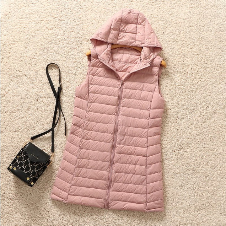 Naadmaastricht | Warme en modieuze gewatteerde jas met capuchon – AYA