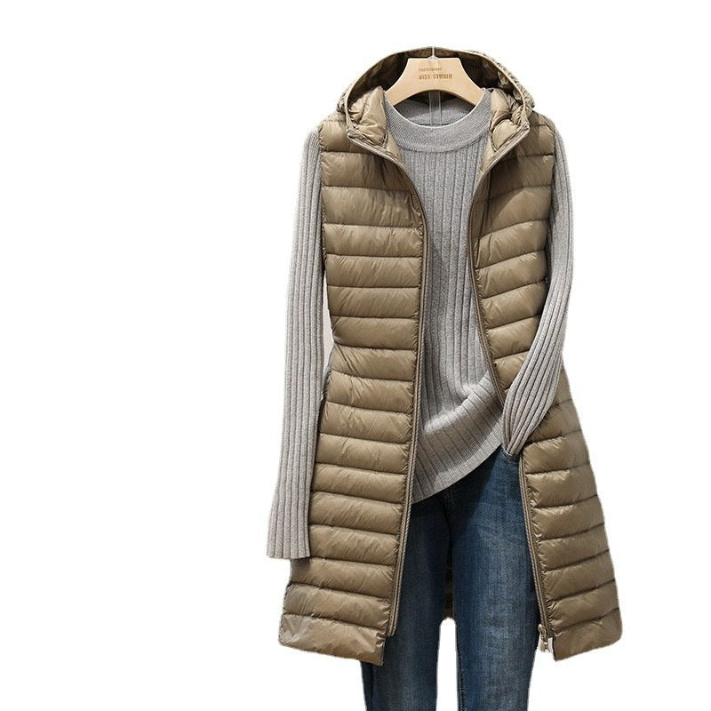 Naadmaastricht | Warme en modieuze gewatteerde jas met capuchon – AYA