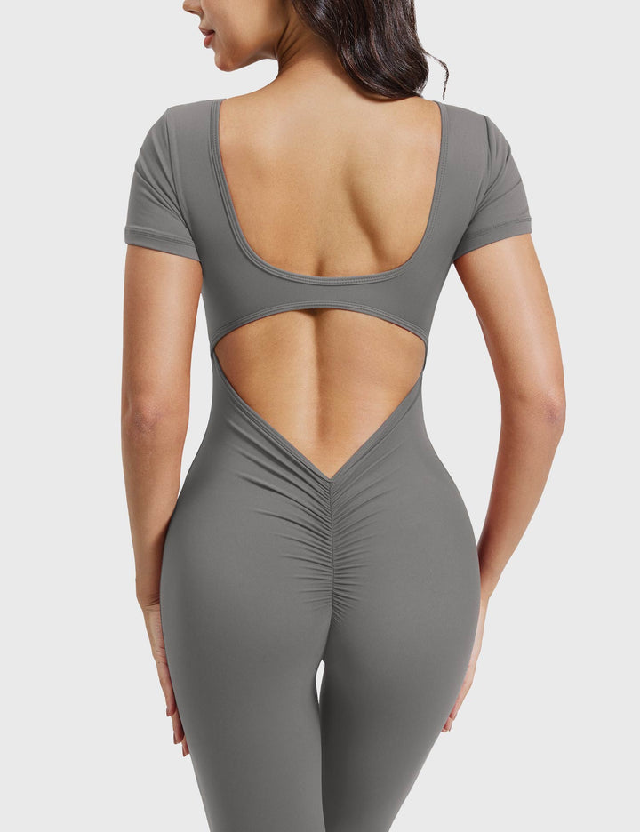 Naadmaastricht | Jumpsuit Lizvette met Korte Mouwen