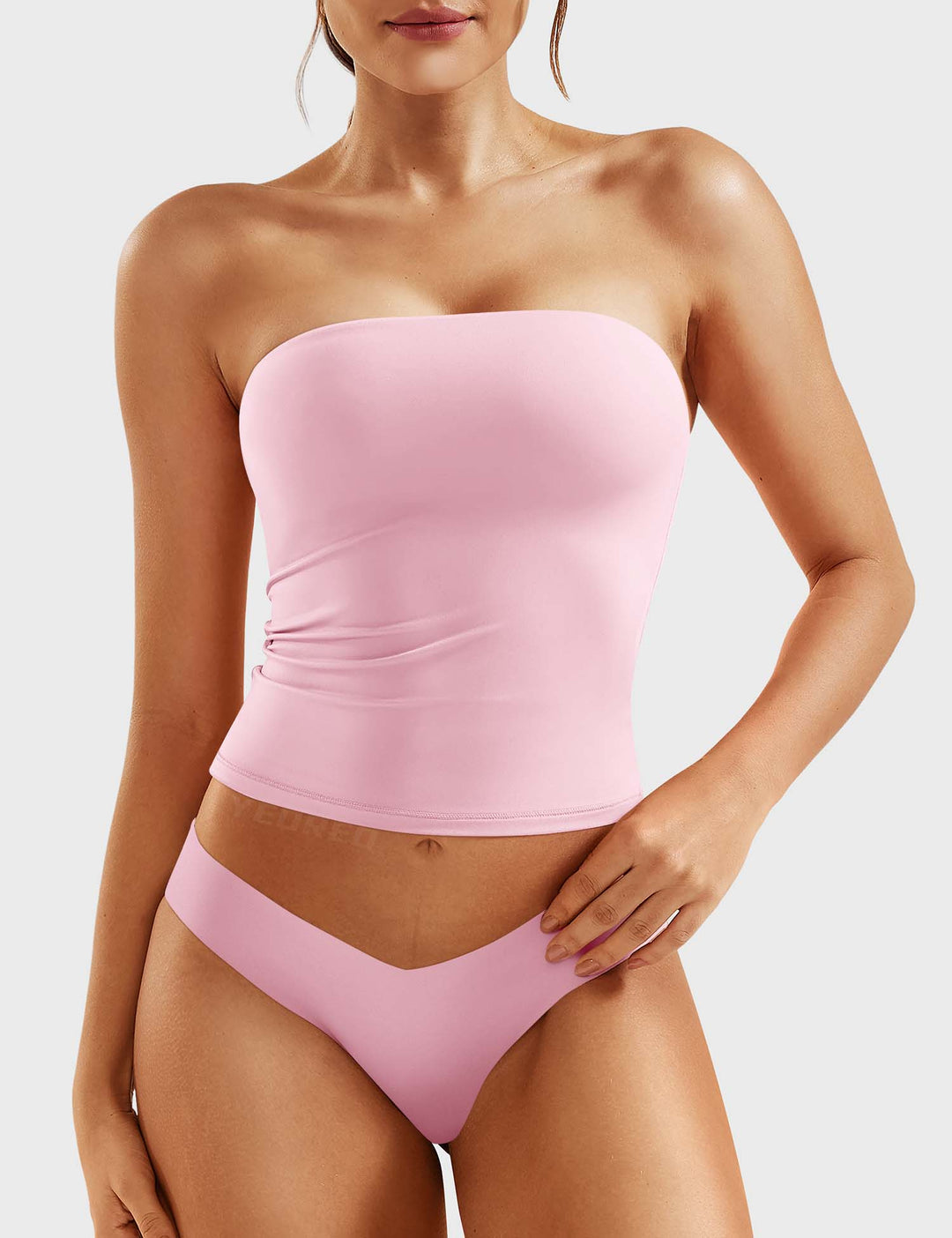 Naadmaastricht | Dubbel gevoerde tube top Sophie