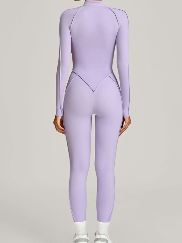 Naadmaastricht | Jumpsuit met Ritssluiting en Gestikte Details