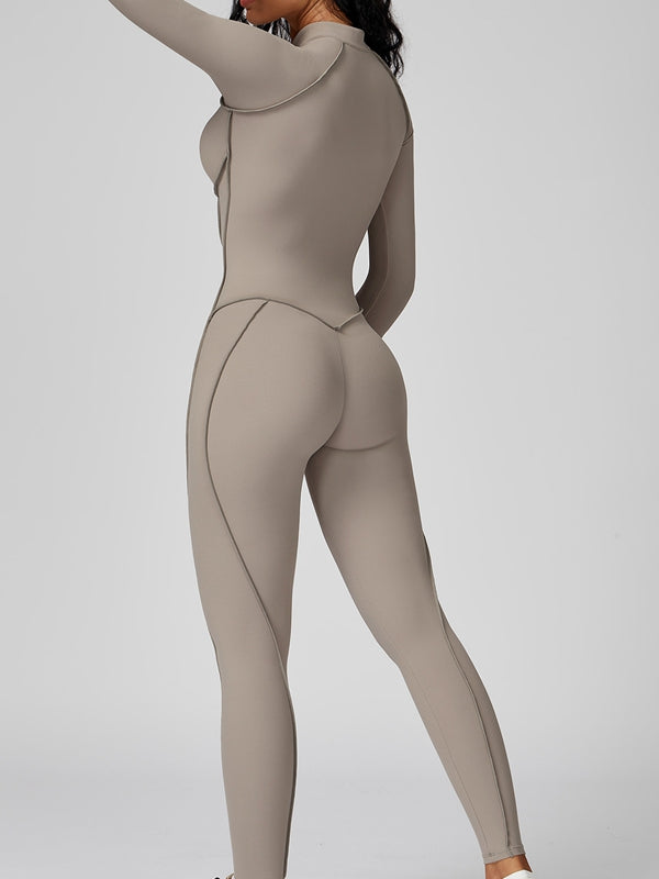 Naadmaastricht | Jumpsuit met Ritssluiting en Gestikte Details